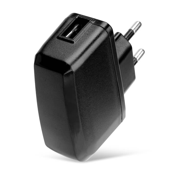 Cargador USB para 1 USB Port 1A / 1000mA (100V - 250V) Adaptador de carga USB