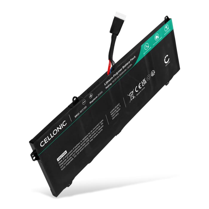 Batterij voor HP ZBook Studio G3, ZBook Studio G4, ZO04XL, 808396-421 Laptop - 3400mAh 15.2V