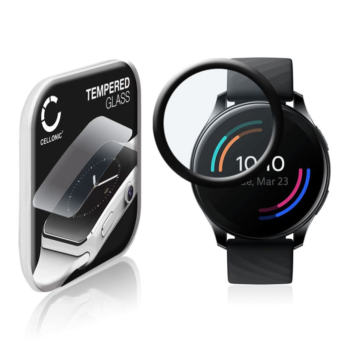 Skjermbeskytter glass OnePlus Watch (3D Full Cover, 9H, 0,33mm, Full Glue) Herdet Glass