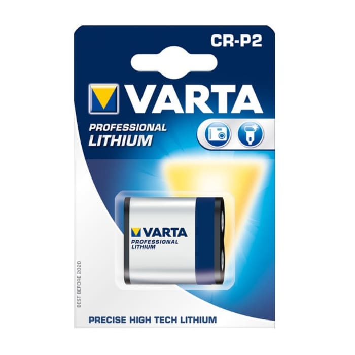 Fotobatterij Varta  6204 1x CR-P2