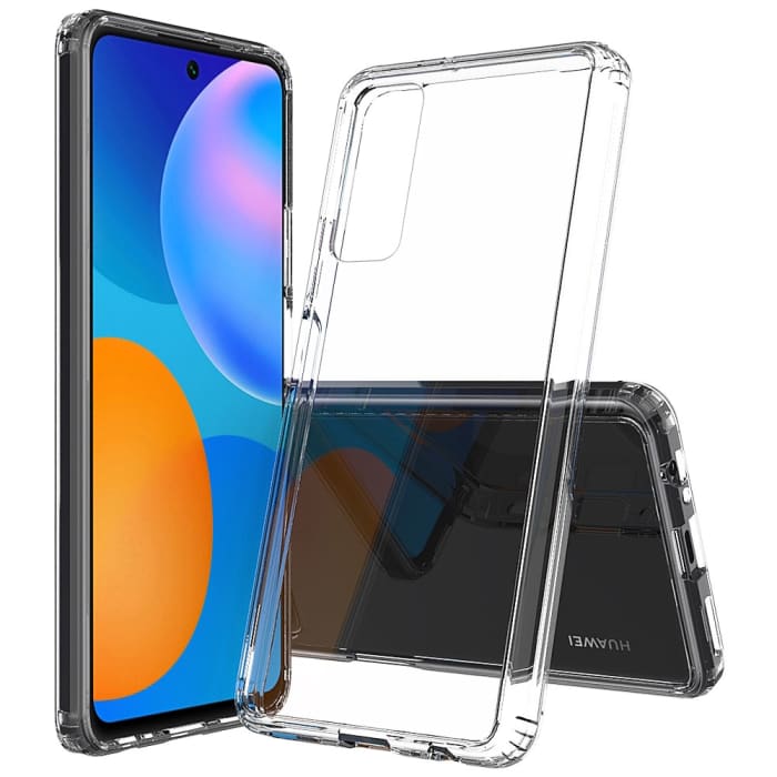 subtel Phone Case for Huawei P Smart (2021) TPU Protective Bumper Hardshell Back Cover Hardcase - Crystal Clear