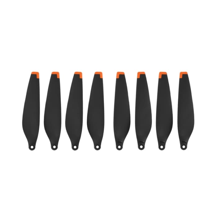 CELLONIC® DJI Mini 3 pro vervangende drone propellers - complete set van lichtgewicht 8 bladen, flexible blades quadcopter oranje inclusief gereedschap