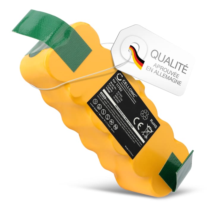 Batterie pour Klarstein R290, Cleanmate, iRobot Roomba 960, 770, 600, 620, 630, 780, 800, 900 4000mAh de CELLONIC