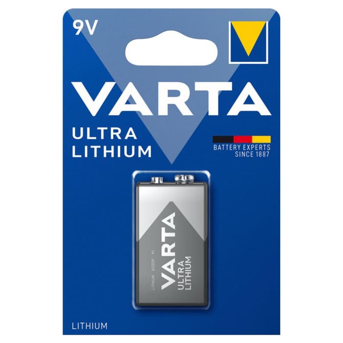 Paristo 9V / E Block Varta Professional Lithium Varta 6122 1x