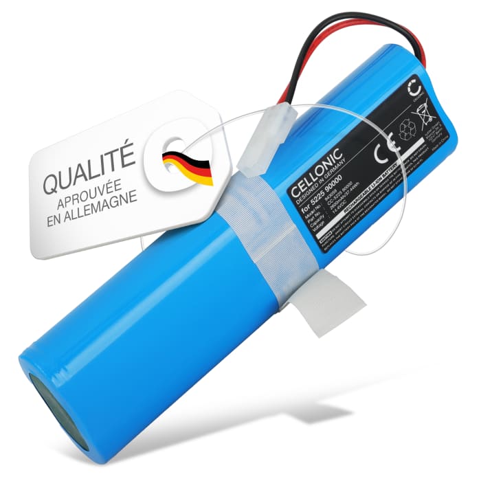 Batterie pour ETA 360 Robot Vacuum S6, 5225 Raggio, 3225 Raggio Eco, 5225 90000 2600mAh de CELLONIC