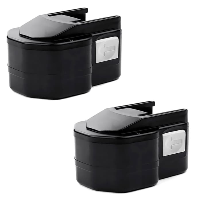 2x Batteria PBS 3000, 4 932 367 904, 4 932 373 522, 4 932 376 508, 49-24-0150 per attrezzo Milwaukee PLD12 X, PCG12, B12, PDD 12 X Affidabile batteria di ricambio da 3Ah NiMH con ridotto effetto memoria per utensili Milwaukee