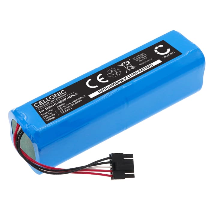 Batteria per Dreame D10s plus, X40 Ultra, X40 Pro Ultra, L30 Ultra, Bot X30 Ultra, RCXE0307, RLX56CE 5200mAh di CELLONIC