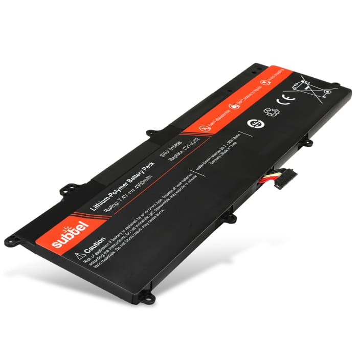 Batterij voor Asus Vivobook F201E / F202E / Q200E / R200E / R201E / S200E / X201E / X202E Laptop - 4500mAh 7.2V - 7.4V