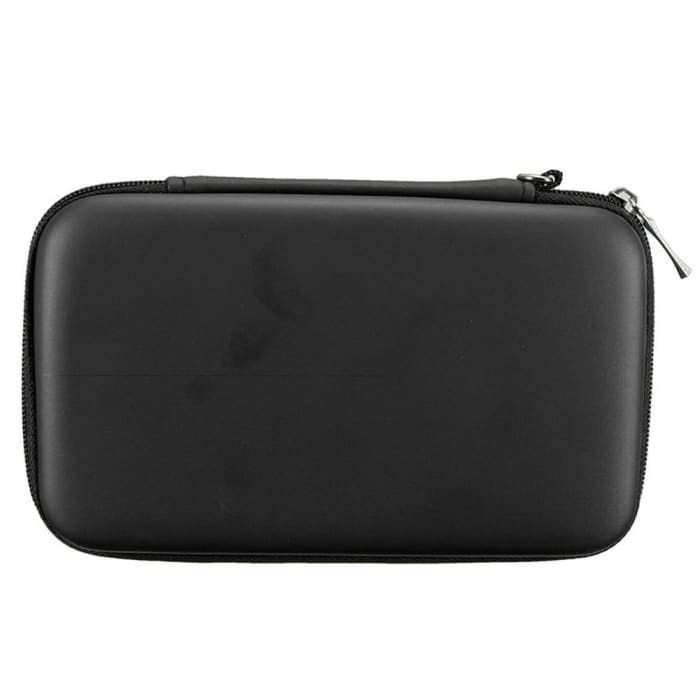 Custodia protettiva per Nintendo 3DS / 3DS XL / New 2DS XL / New 3DS XL case in materiale resistente, piacevole al tatto, colore nero - Porta con te la tua console in un elegante etui di protezione