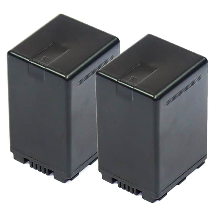 2x VW-VBN130 VW-VBN260 VW-VBN390 accu voor Panasonic HC-X800 X810 HC-X900 X909 HC-X910 X920 X929 HDC-HS900 HDC-SD800 SD900 SD909 - 3300mAh vervangende accu voor camera