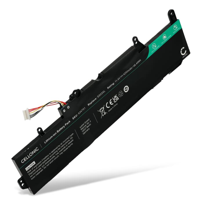 Batteria per portatile HP EliteBook 840 G5, 840 G6, 830 G5, 830 G6, 745 G5, 755 G5,c, 745 G6, zBook 14u G5, SS03XL ricambio per laptop 4250mAh 11.55V