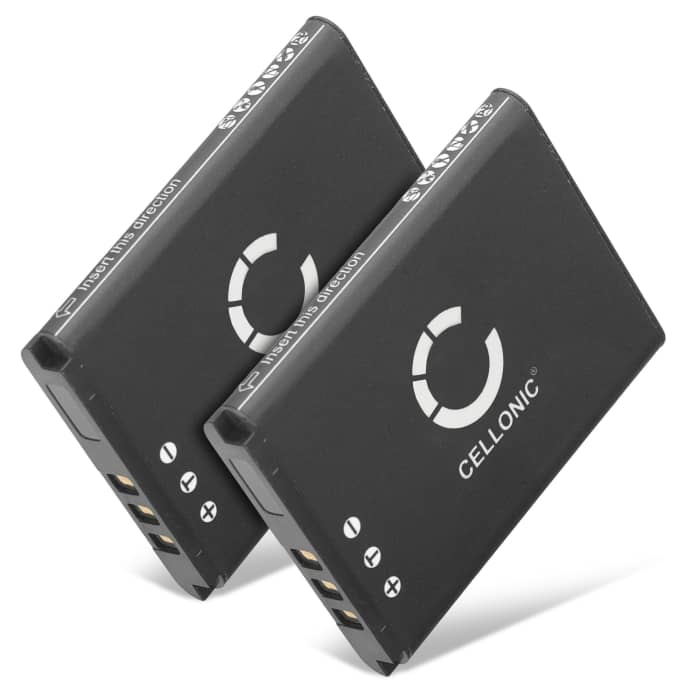 2x SLB-0837B accu voor Samsung Digimax L70B L201 L70 L83T, NV10 NV15 NV20 NV8, SL201 - 800mAh vervangende accu voor camera