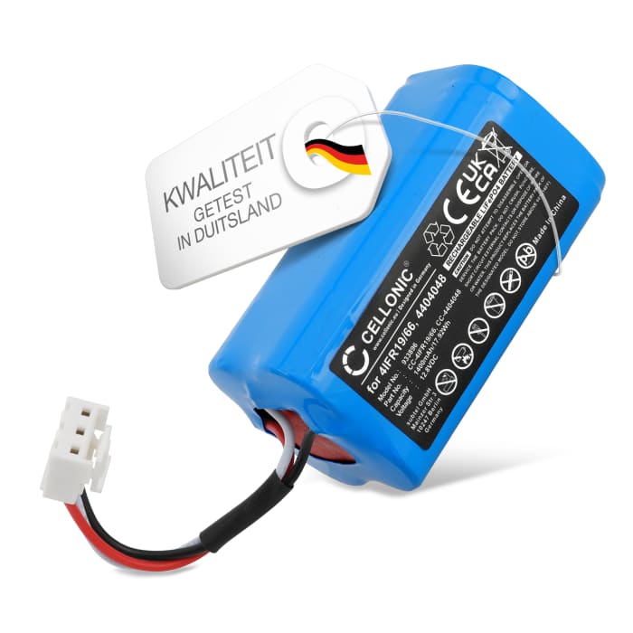 Accu voor SEVERIN RB7025, RB-7025, CHILL RB-7025, CHILL RB7025, Philips Compact FC8710, 4IFR19/66 1400mAh van CELLONIC