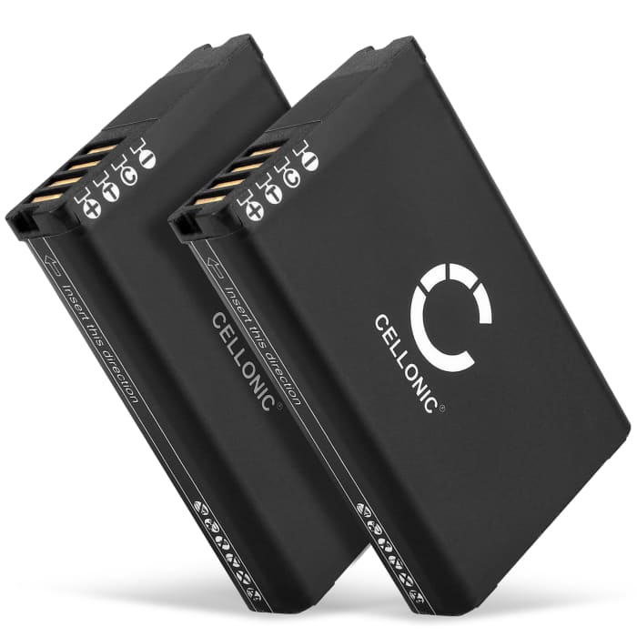 2 x 3.6V vervangende batterij 361-00053-00, 361-00053-04 Garmin Montana, 600, 610 VIRB, 100, 200i  Alpha GPS tracker honden, Navigatie systeem accu 2200mAh