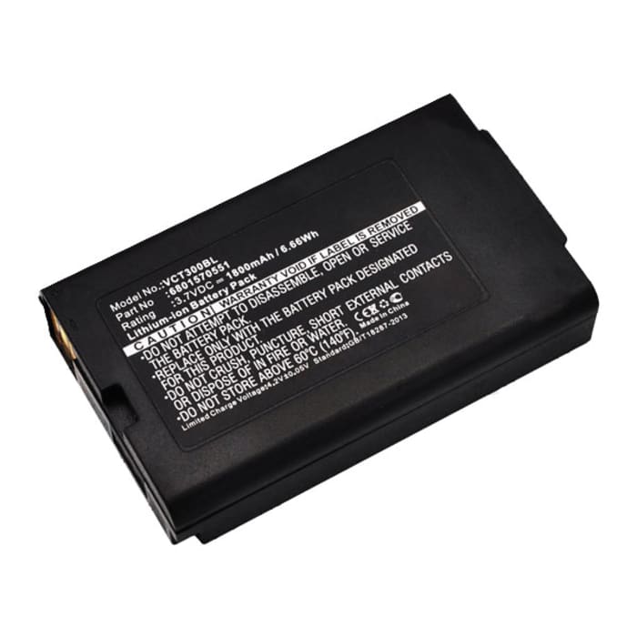 Batterij compatibel met Vectron Mobilepro, Mobilepro 2, Mobilepro II - 6801570551, B30 1800mAh vervangende accu reservebatterij extra energie