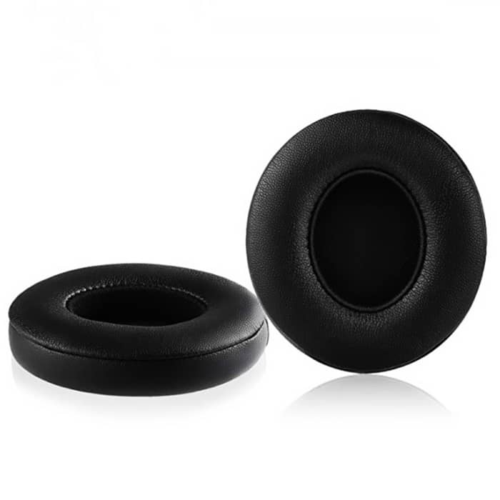 Almohadillas de goma espuma para auriculares Beats Solo 2.0, Solo 3.0 (Solo 2, Solo 3) de subtel®, Almohadillas para cascos negras, Headphone ear pads, Repuesto auriculares