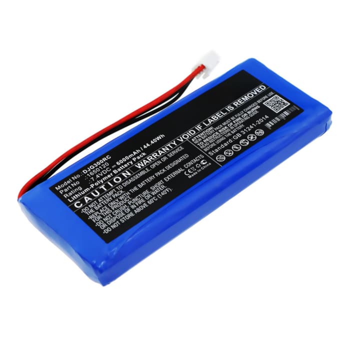 1650120, GL300C, GL300F Battery for DJI Inspire 1 & 2 Controller / Phantom 3, 4 Pro & Pro Plus Controller (Advance, Drones, Professional) 6000mAh Battery Replacement Remote Control Transmitter