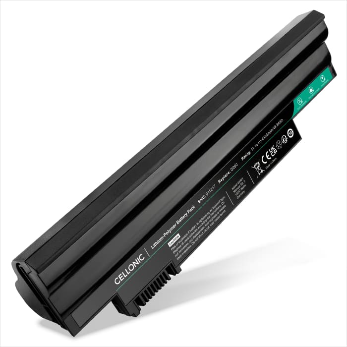 Batterij voor Acer Aspire One 522 (AO522) / 722 / D255 (AOD255) / D257 / D270 Laptop - 4400mAh 10.8V - 11.1V