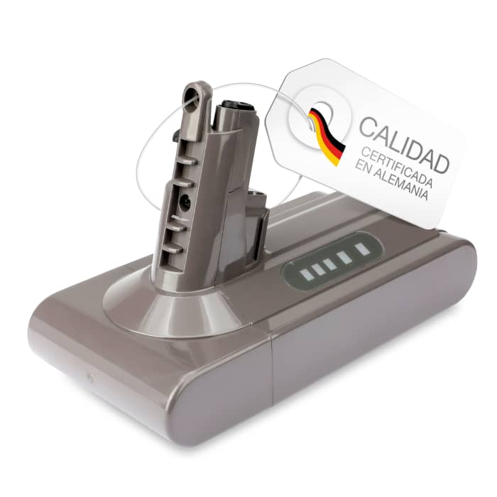 Batería para Dyson V10 Animal, Cyclone V10 Absolute, Dyson Cyclone V10, Dyson V10 Extra - Batería Dyson SV12, 206340 (25.2V, 3000mAh) - Sólo apto para el tipo B - de CELLONIC