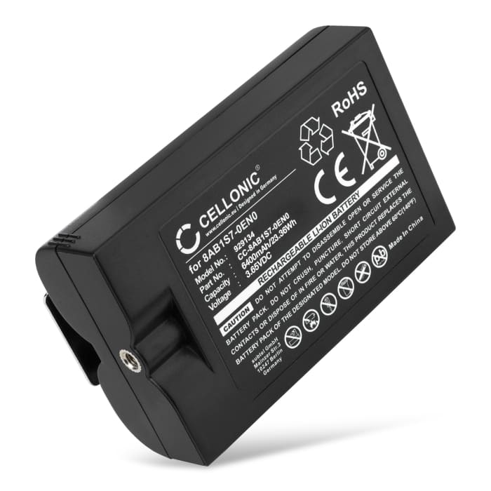 Battery for Ring Stick Up Cam, Ring Alarm Outdoor Siren, Ring Video Doorbell Plus, Ring Spotlight Cam Plus 6400mAh from CELLONIC
