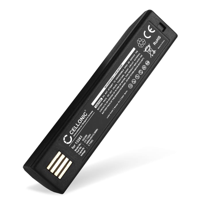 Batería BAT-SCN01 / 100000495 (3400mAh) - Batería de litio para escáner de código de barras Honeywell Voyager 1202, Xenon 5620, Xenon 1900, Honeywell 1202g