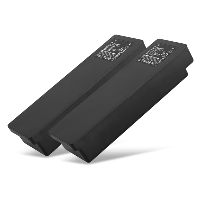 2x Batterij voor Scanreco Palfinger RC-400, 590, 592, 960 Scanreco Mini, Maxi afstandsbediening - 3000mAh vervangende 1026, 13445, 16131, 17162 Accu