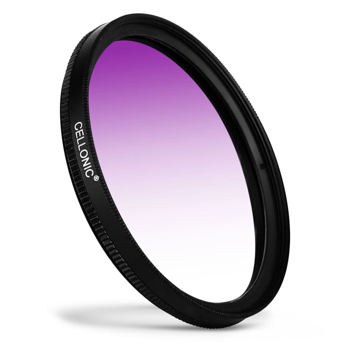 Filtro gradiente colore Viola per Voigtlaender VM 40mm F 2,8 Heliar Ø 37mm