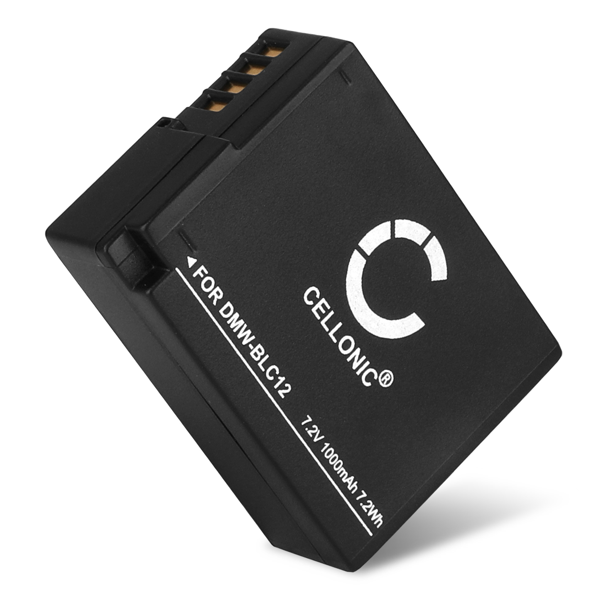 2 Batterie Ricaricabili DMW-BLC12 Per Panasonic Lumix E Leica | 1700mAh | Compatibile Con G5, G6, G7, GH2, FZ200