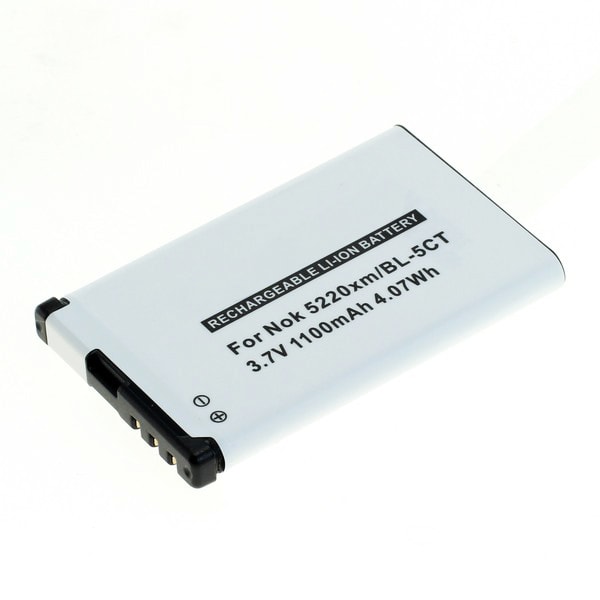 CellePhone Batteria 1200 MAh Per Nokia (BL-5CT): Compatibile Con 3720, 6303, C5-00 E Altri