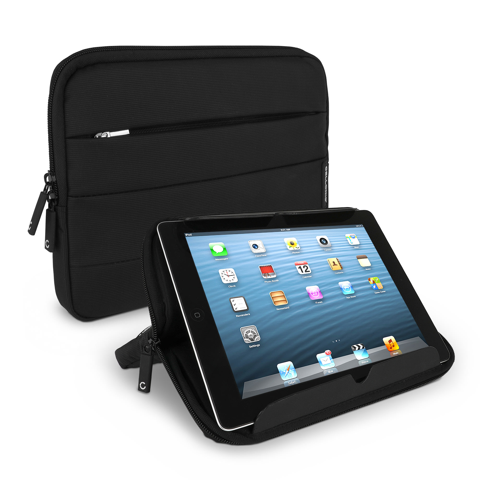 Housse tablette 10.1” Nylon Noire seulement 15,95€.