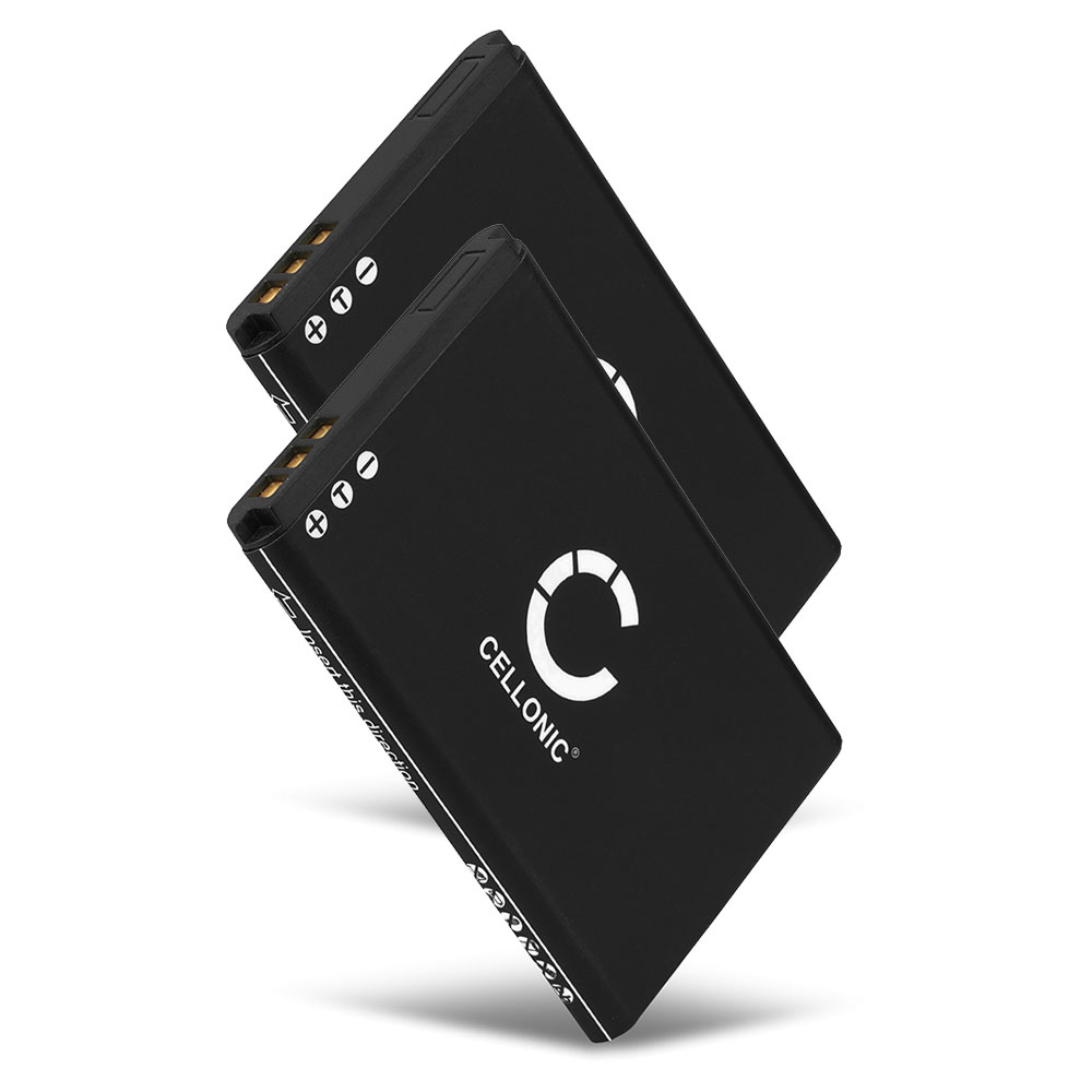 vhbw - Li-ion Batteria 600mah (3.7v) Per Cellulari E Smartphone Samsung
