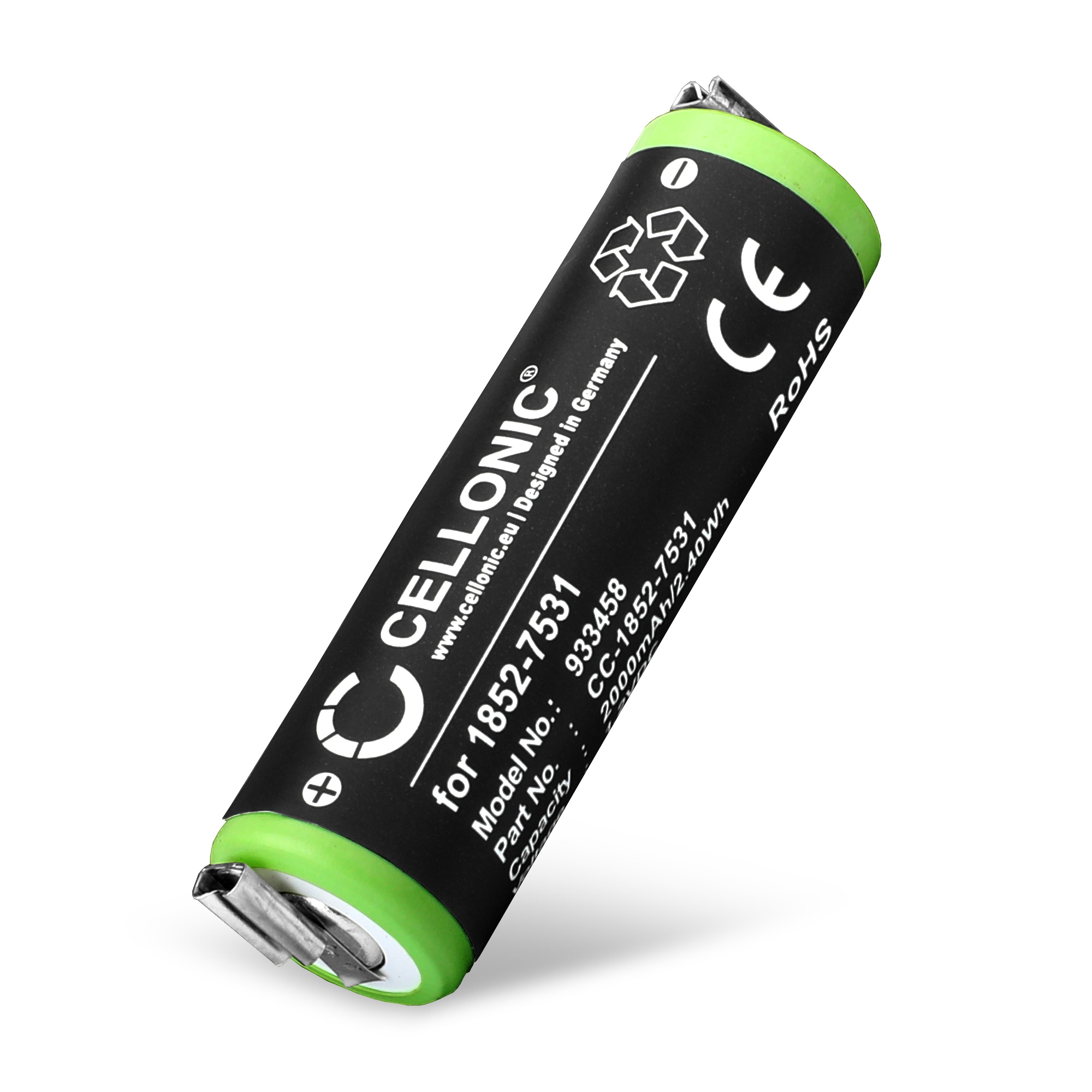 Batterie De Rechange Spéciale Pour WELLA Contura HS40 HS41 - 1,2V 2700mAh - Pour Tondeuses à Cheveux - Neuf