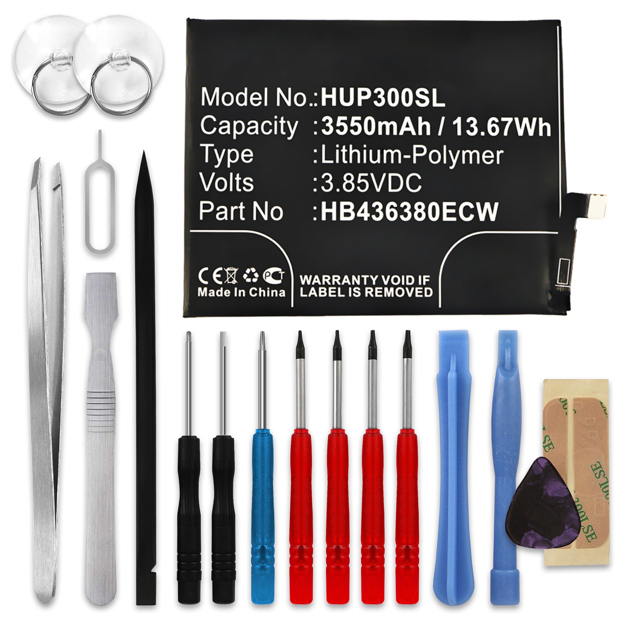 Batterie Neuve Pour Huawei P30 - Marque GLOBALSTOCK, Référence N-004-001-008, Compatible