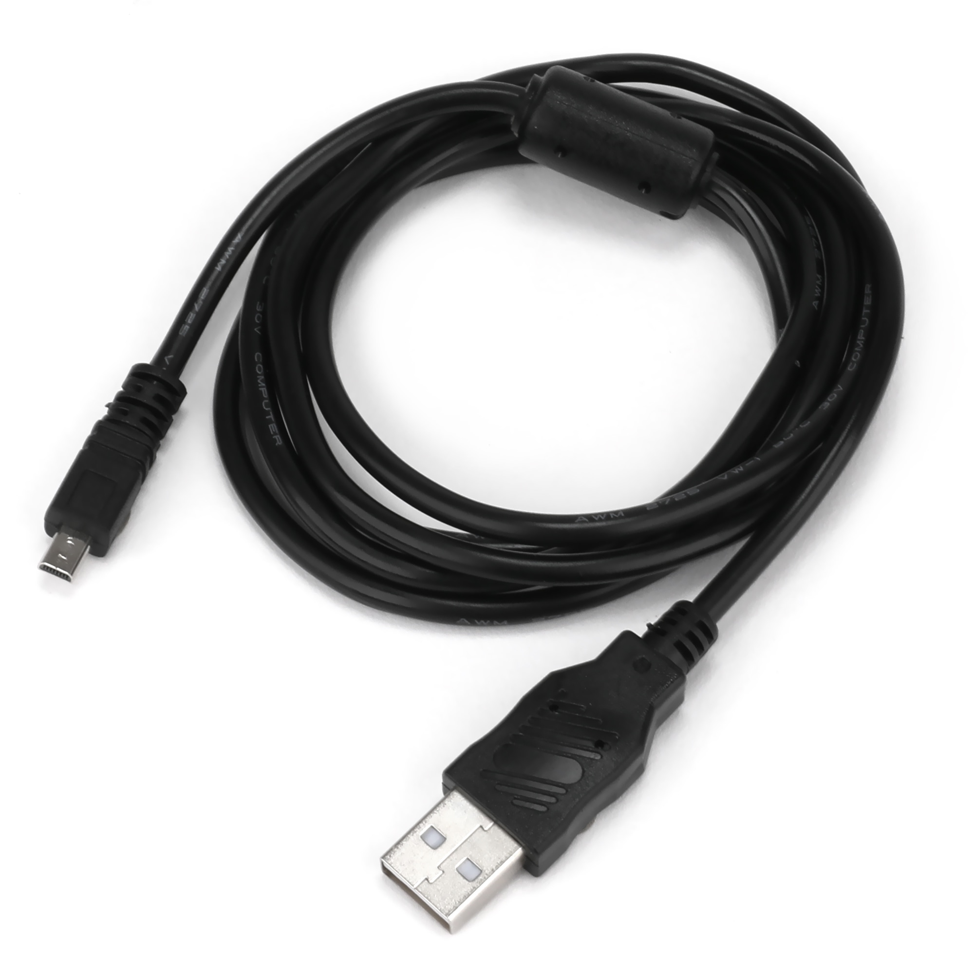 Câble Data USB 150 Cm Pour Appareil Photo Panasonic Lumix DMC-FZ10K Et DMC-L1