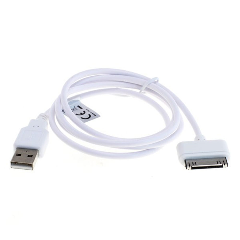 USB MP3 Charger Cable for Apple iPod Mini (1. & 2. Gen.) Nano (1. - 6. Gen.) Touch (1. - 4. Gen 