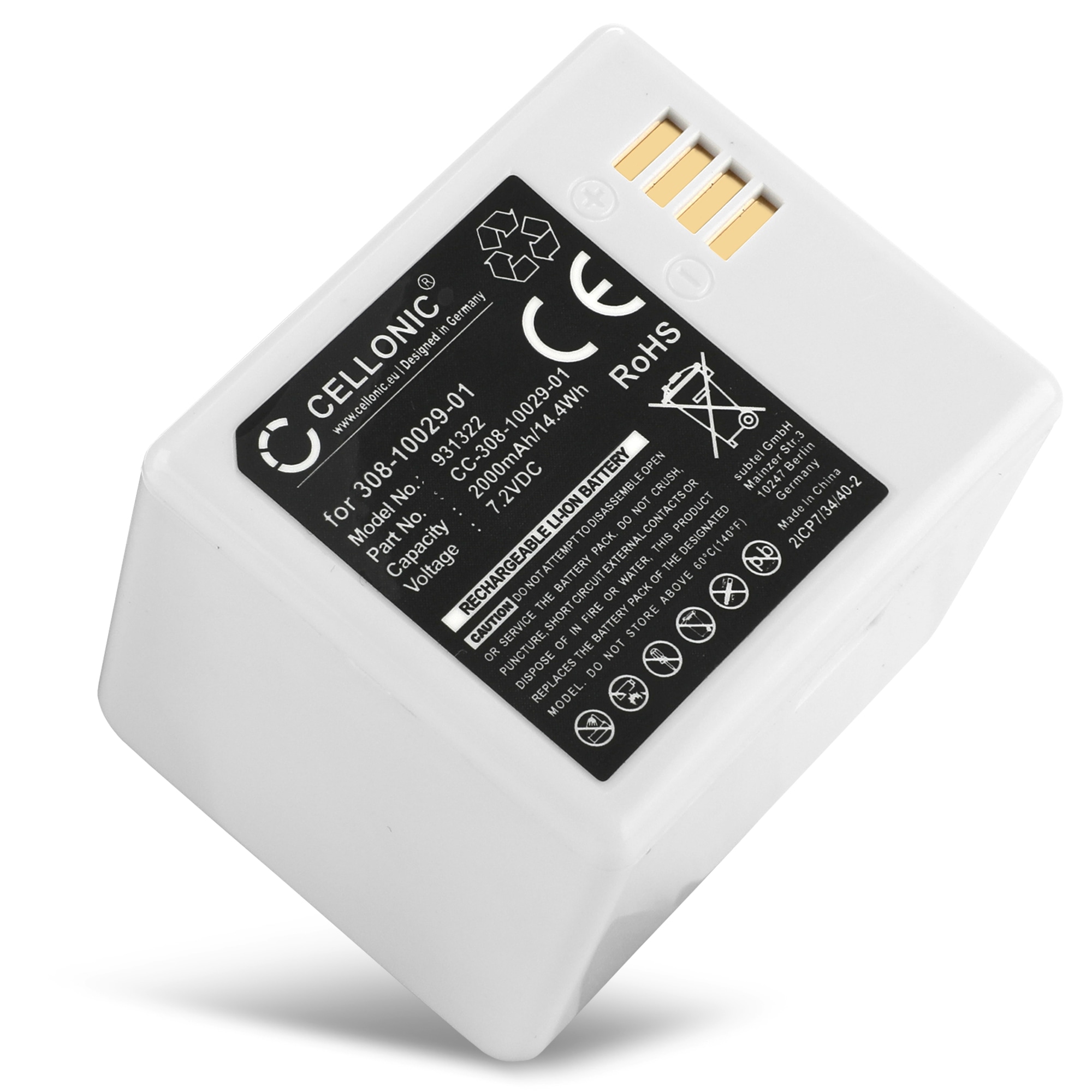 Batterie 2200mAh Cameron Sino Pour Netgear Arlo Pro / Arlo Pro 2 - Type A-1, Neuve