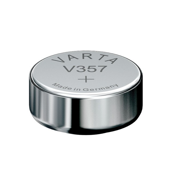 3 Stück VARTA V357 Knopfzelle Batterie - SR44W Uhrenbatterie SR