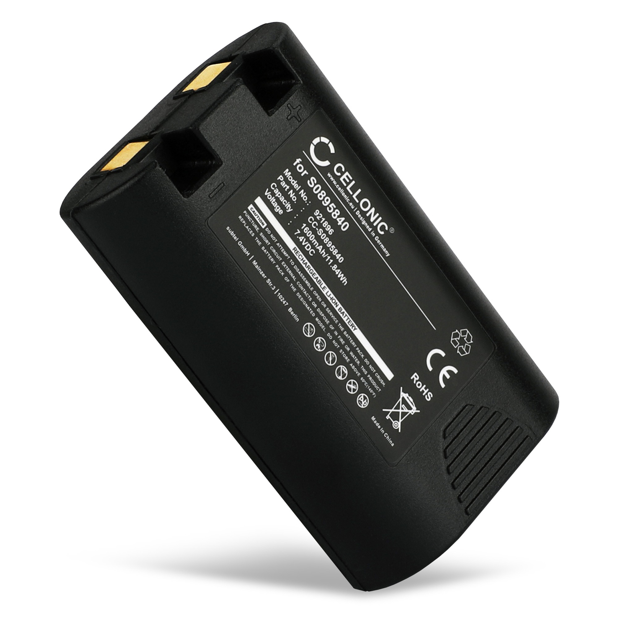 S0895840,W002856 Battery for DYMO LabelManager 360D, LabelManager 420P