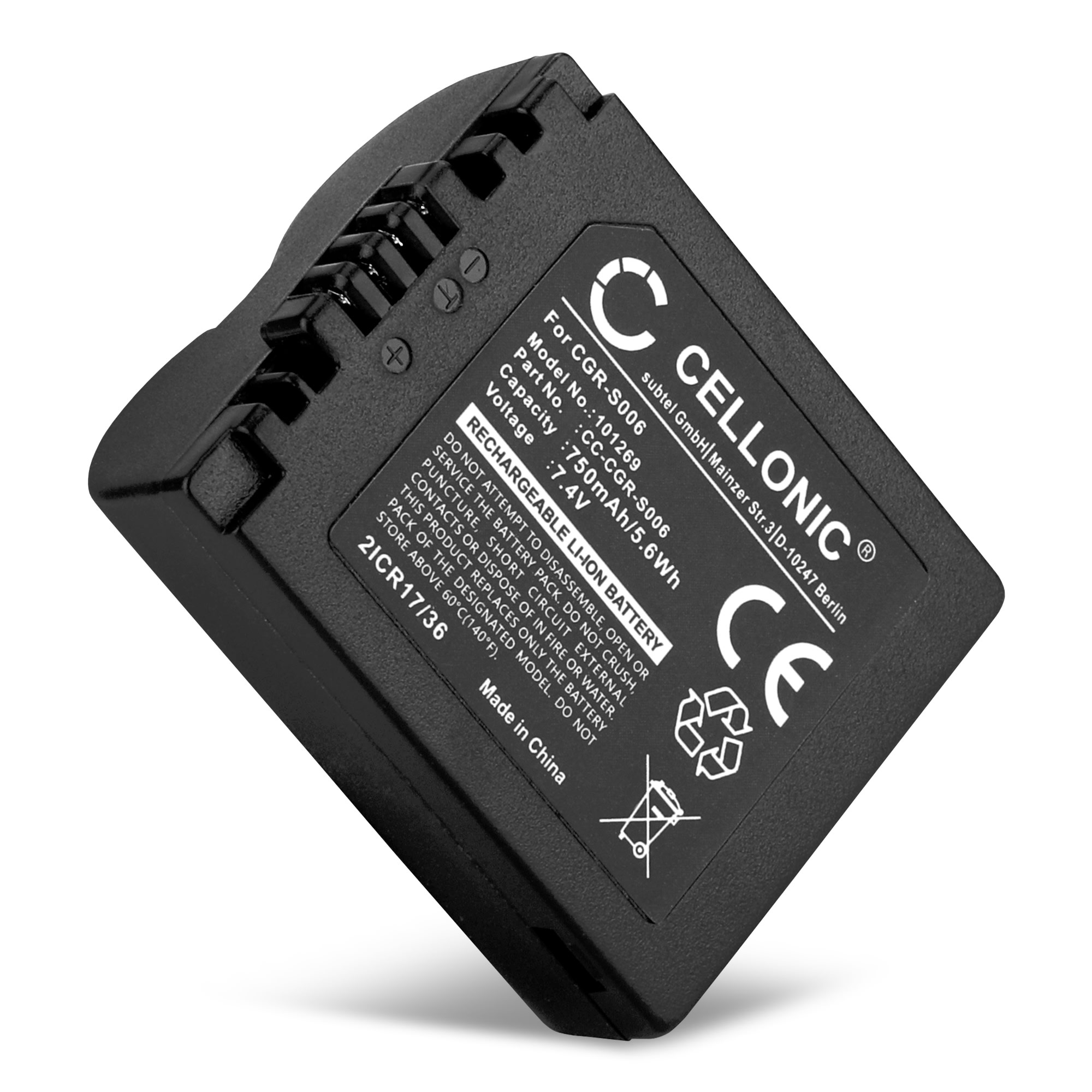 Otech Batteria Compatibile per PANASONIC LUMIX DmC-FZ5 Series