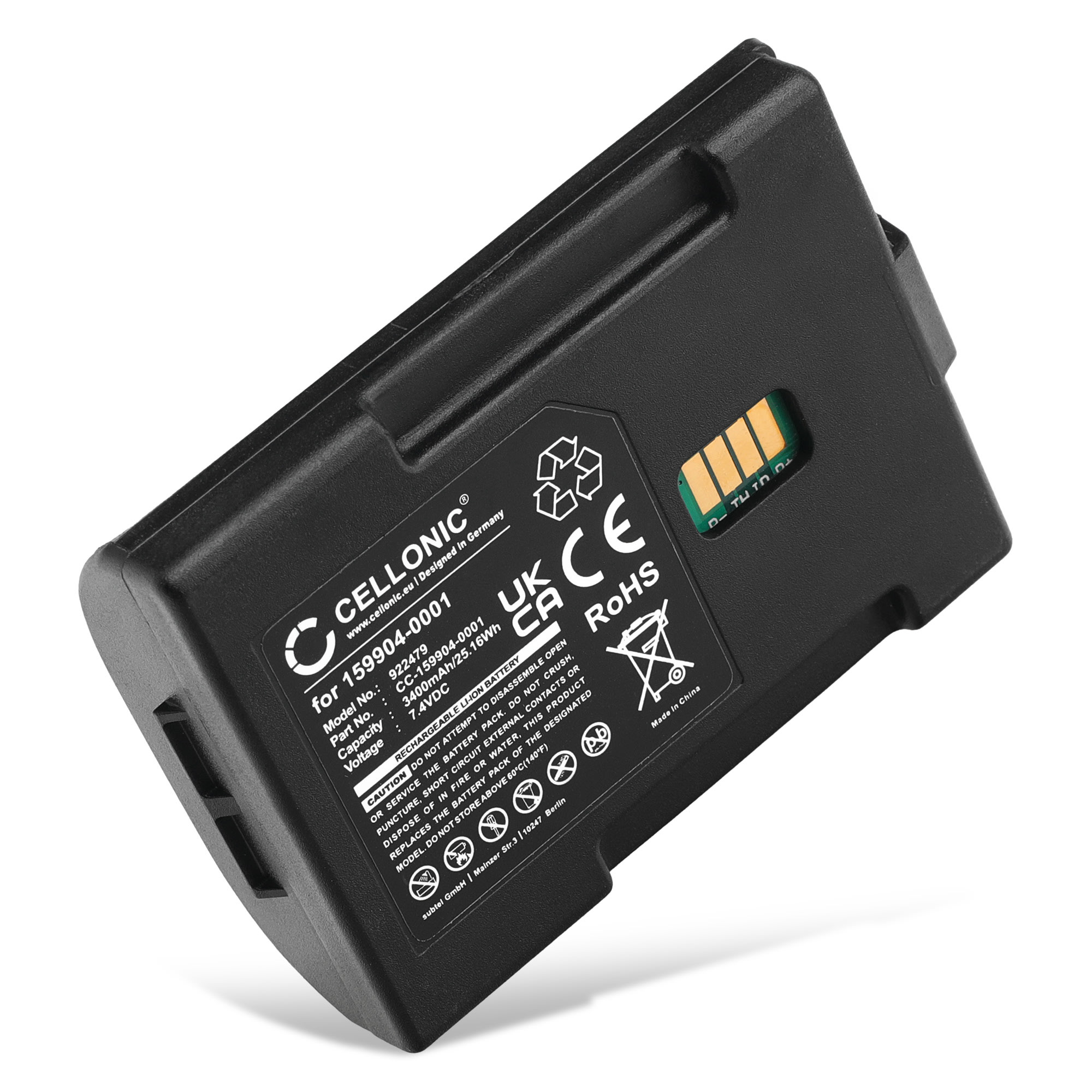Batterie Li-Ion 2600mAh Compatible Honeywell LXE MX7 / TECTON (159904-0001)