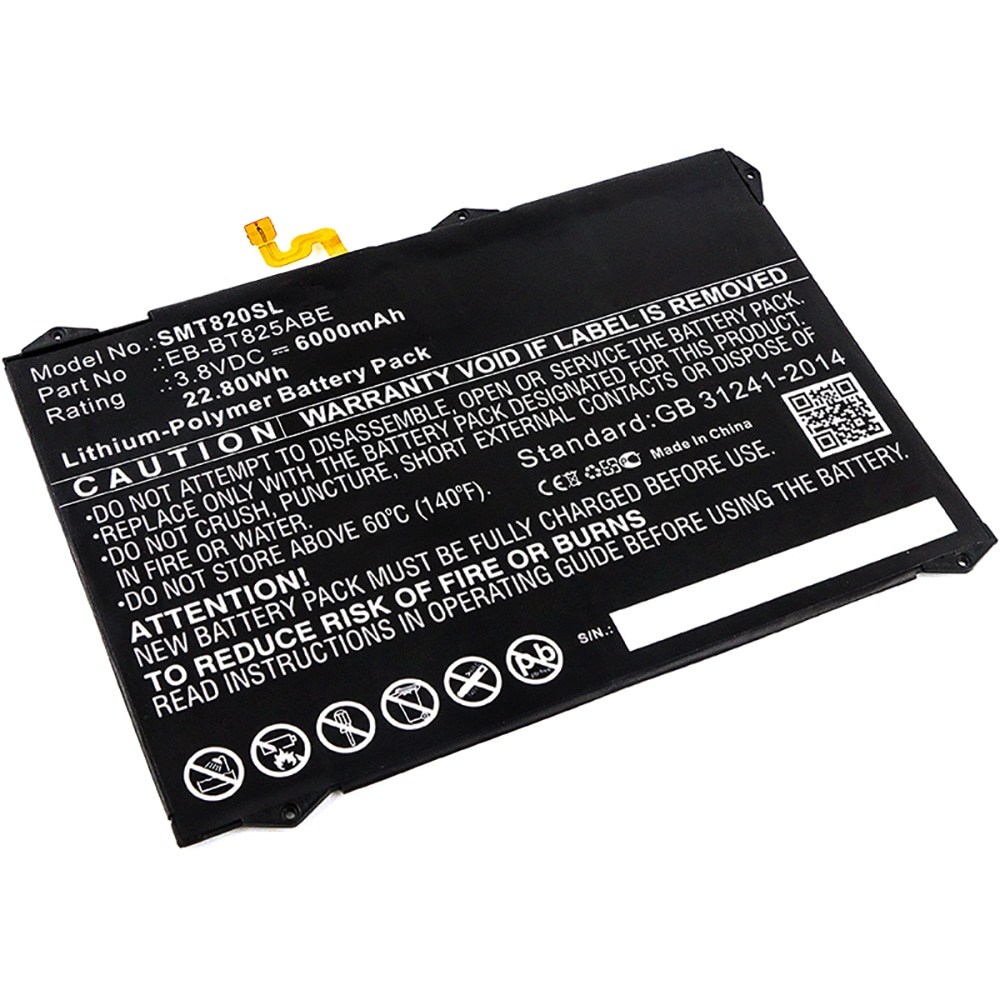 Samsung Galaxy Tab S3 Battery EBBT825ABA 6000mAh