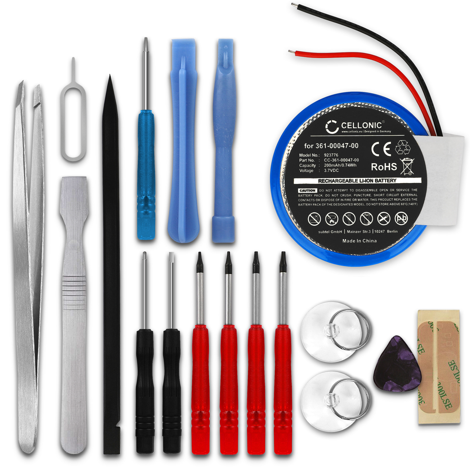 PD3032, 361000470 Battery for Garmin Approach S1, Forerunner 110