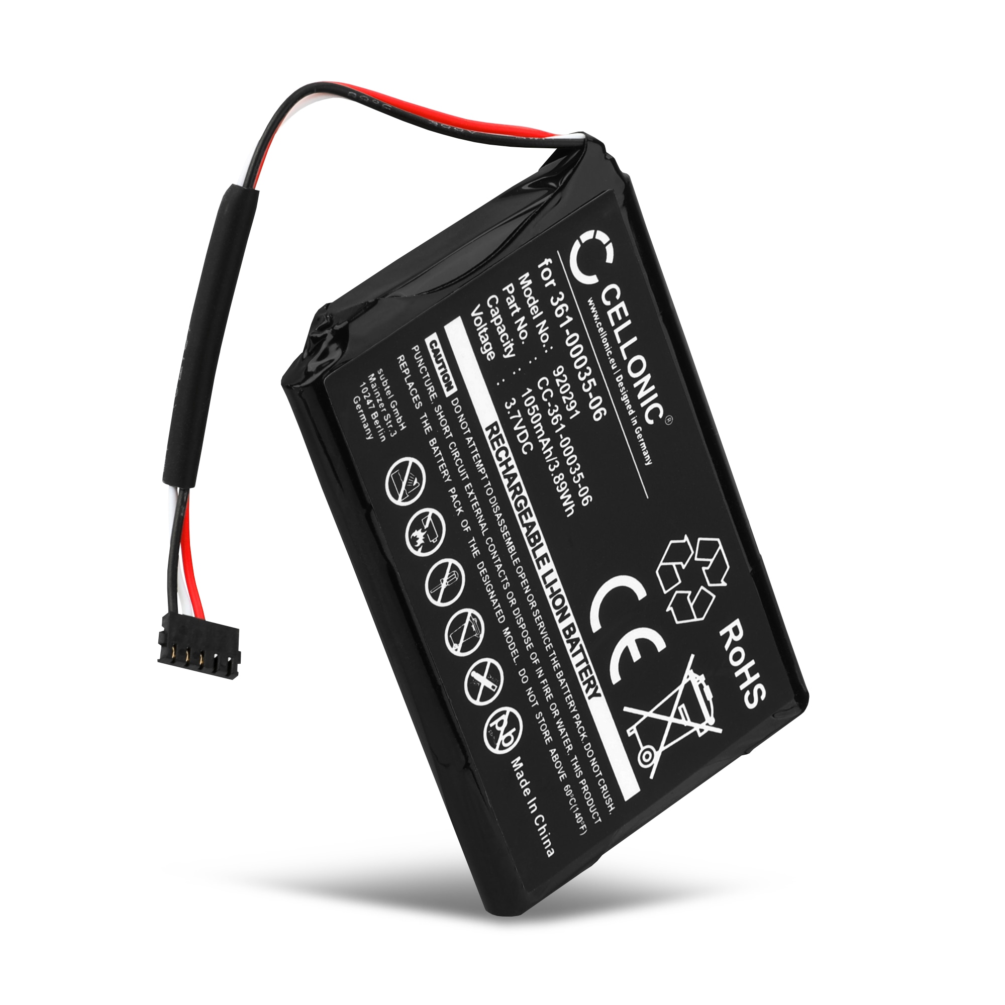 Garmin Approach G8, Edge 1000 GPS Battery 3610003506 DJ04EJ31B05N9
