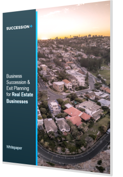 A cover of Business Succession and Exit Planning for Real Estate Businesses