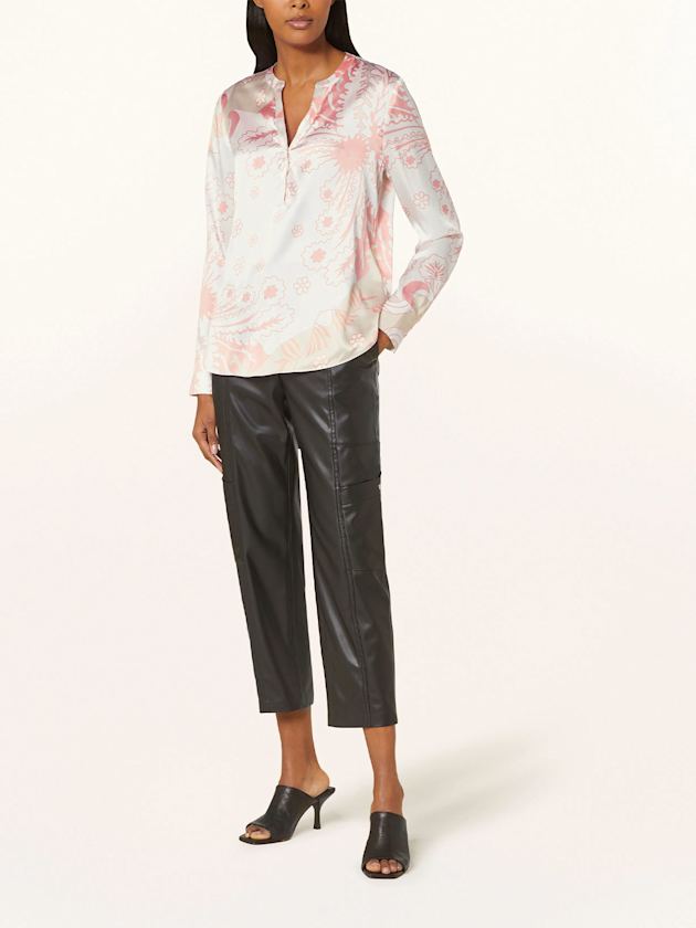 Seidentunika mit hellem Muster lilienfels