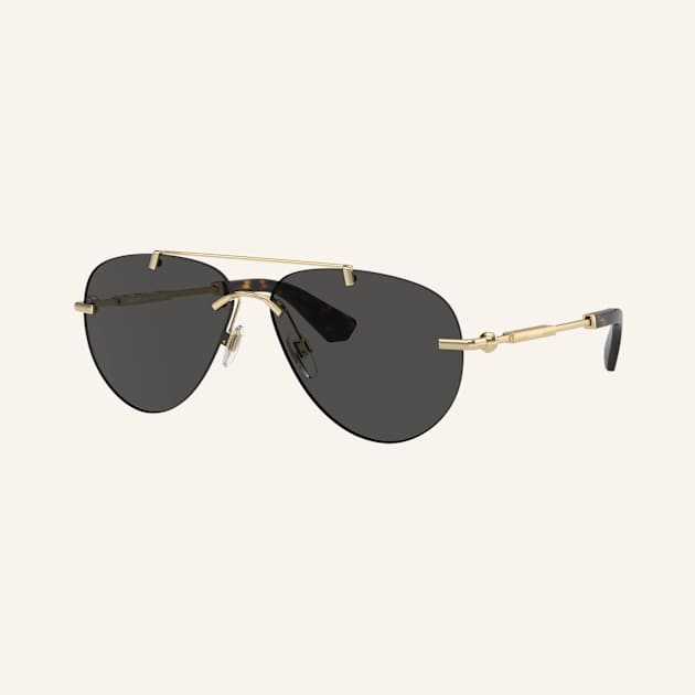 Schwarze Pilotenbrille für Damen