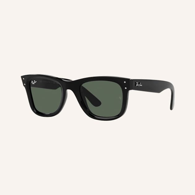 Schwarze Wayfarer für Herren