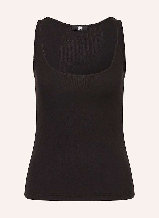 Schwarzes Top für Damen 