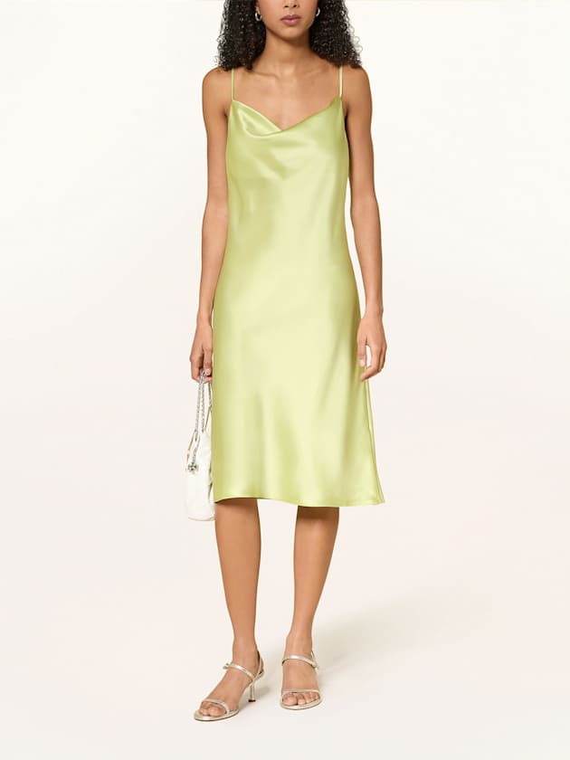 Cocktailkleid in Limonengrün