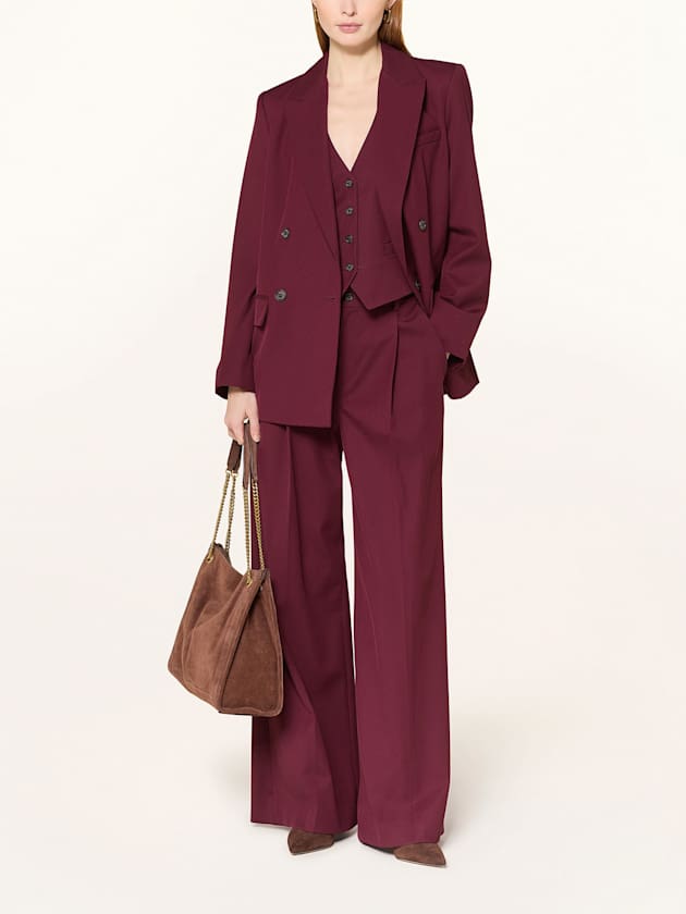 Marlenehose in Burgunder